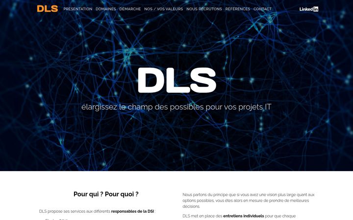 Skærmbillede af dls-it.fr