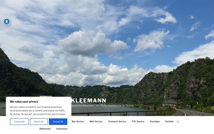 Screenshot of dls-kleemann.de