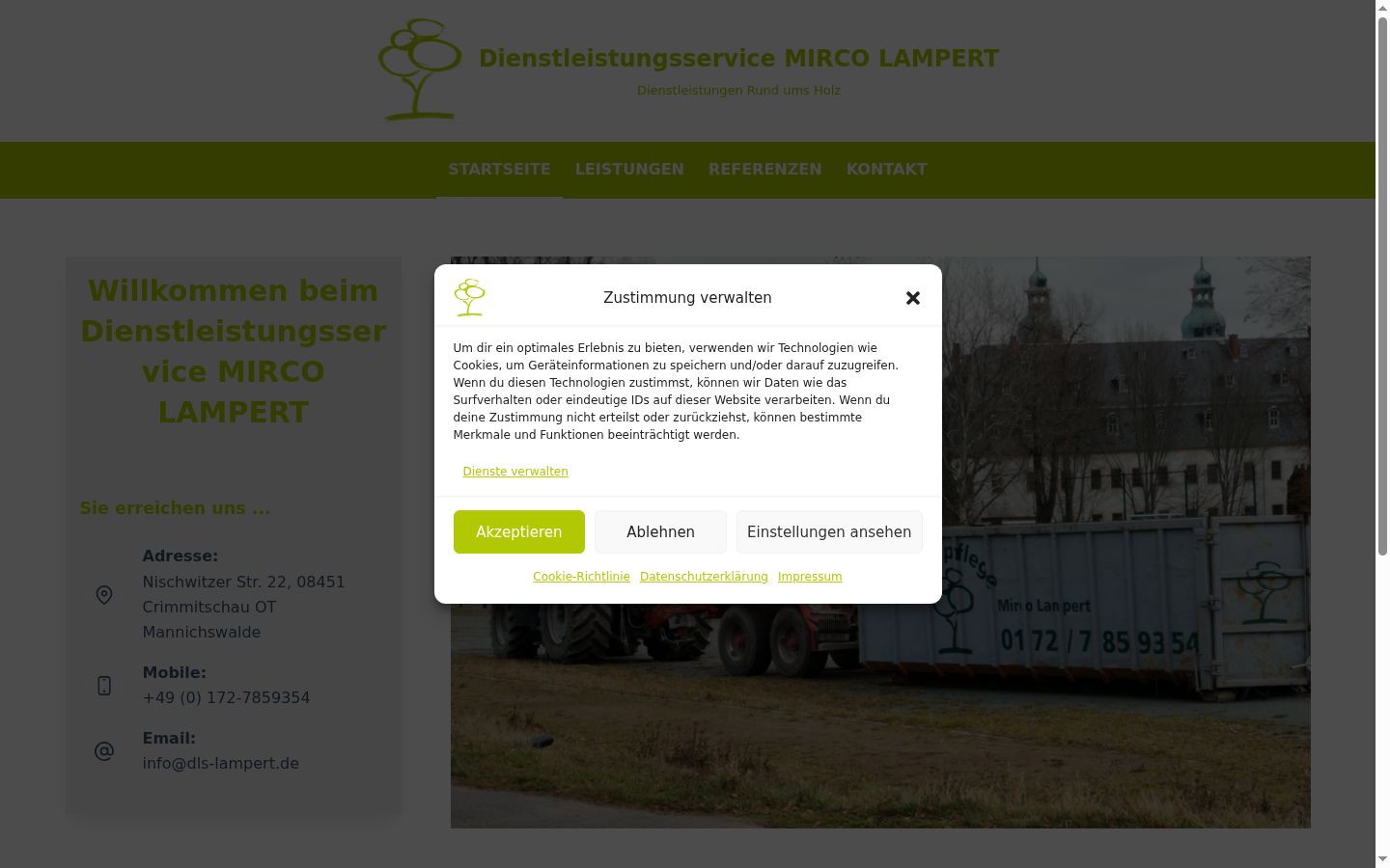 Zrzut ekranu banera zgody wyświetlanego przed jakąkolwiek interakcją