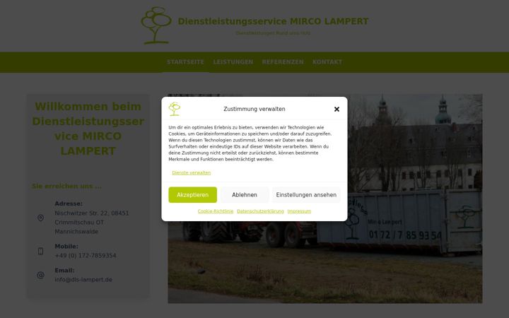 Screenshot of dls-lampert.de