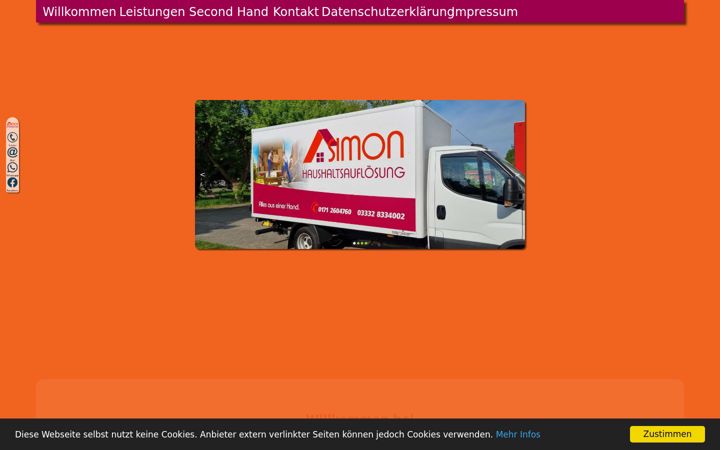Screenshot of dls-simon.de