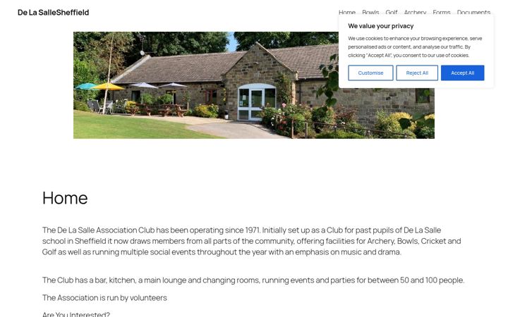 Screenshot of dlsaclub.com