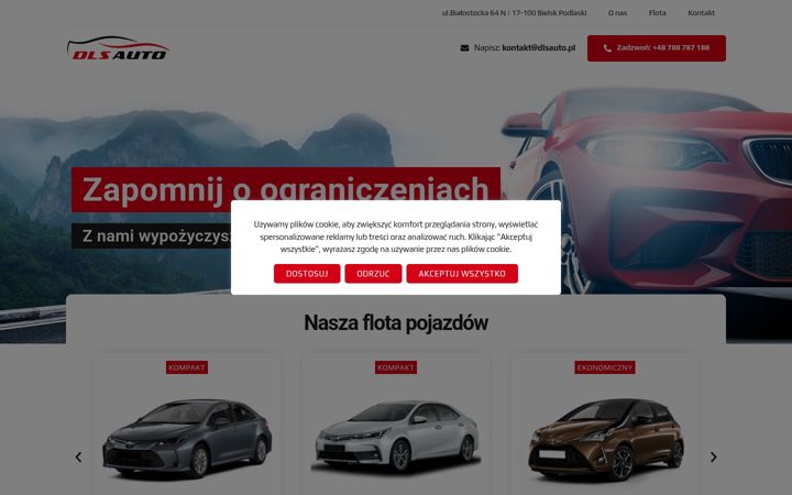 Screenshot of dlsauto.pl
