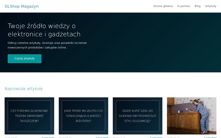 Screenshot of dlshop.pl