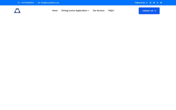 Snímek obrazovky dlsimplified.co.uk