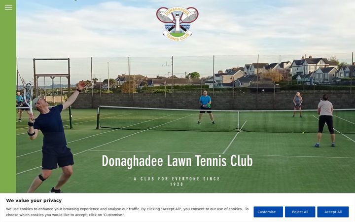 Screenshot of dltc.org.uk