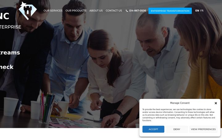 Screenshot of dltleaneng.com
