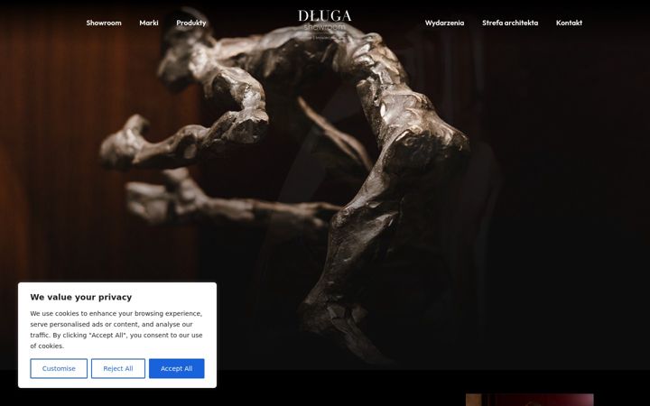 Screenshot of dlugashowroom.pl