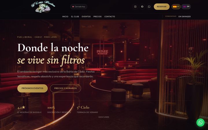 Screenshot of dluxepassion.com