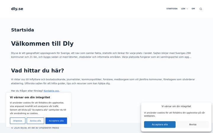 Screenshot of dly.se