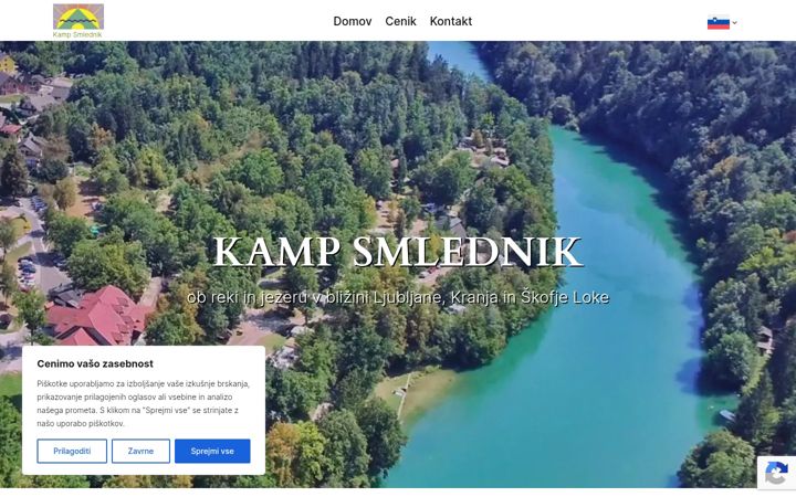 Screenshot ta' dm-campsmlednik.si