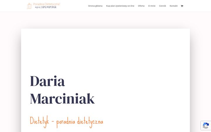 Screenshot of dm-dietetyk.pl