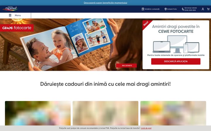 Screenshot of dm-foto.ro