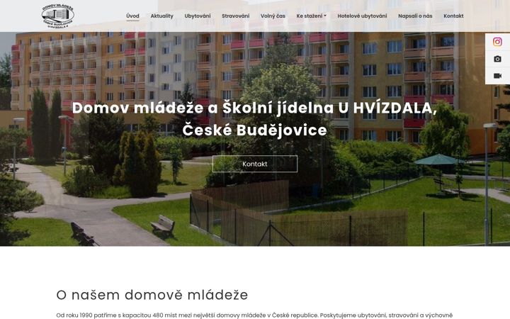 Snímek obrazovky dm-hvizdal.cz