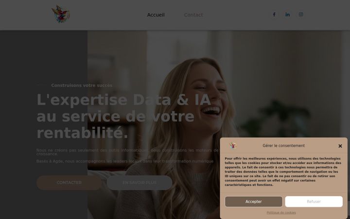 Ekrano kopija dm-innovation.fr