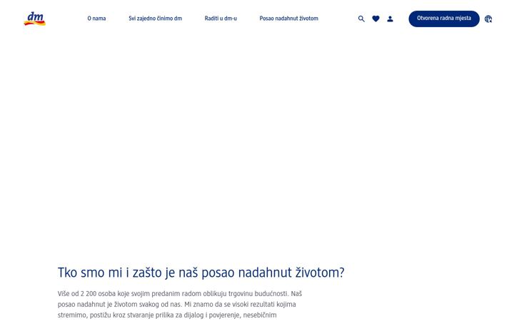 Screenshot of dm-jobs.hr