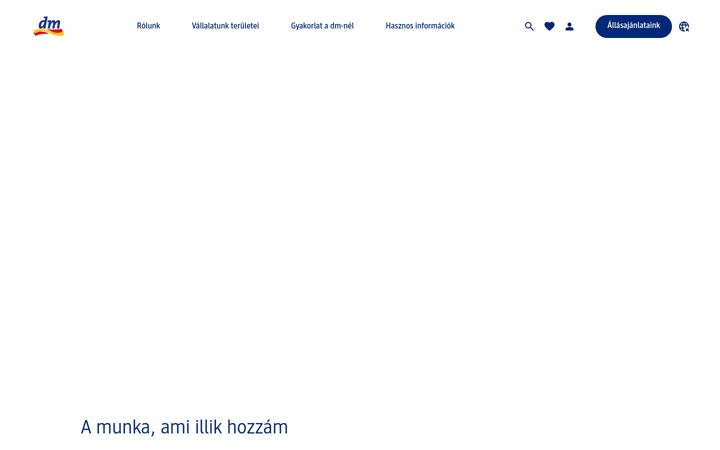 Screenshot of dm-jobs.hu