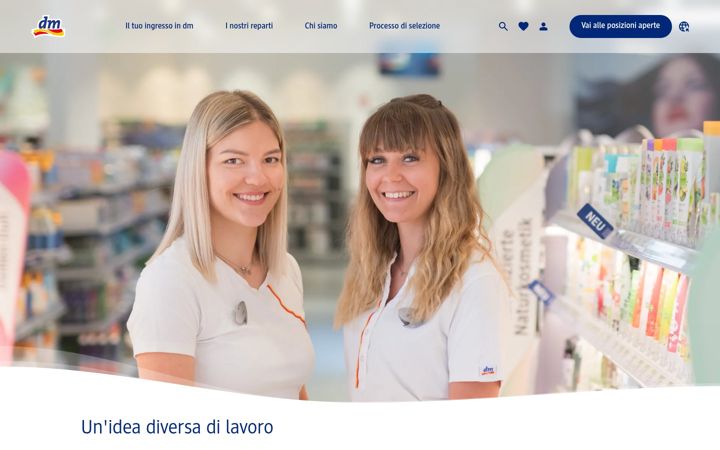 Screenshot di dm-jobs.it