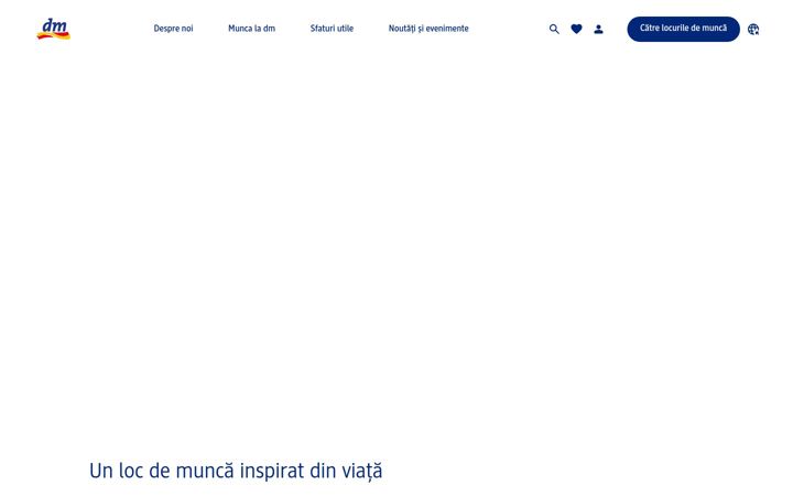 Screenshot of dm-jobs.ro