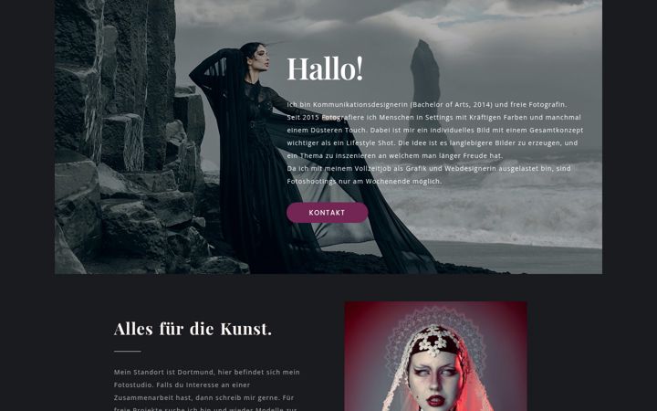 Screenshot of dm-kd.de