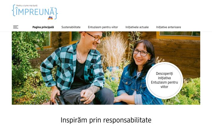 Screenshot of dm-sustenabilitate.ro