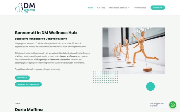 Screenshot of dm-wellnesshub.it