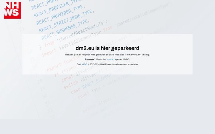 Screenshot of dm2.eu