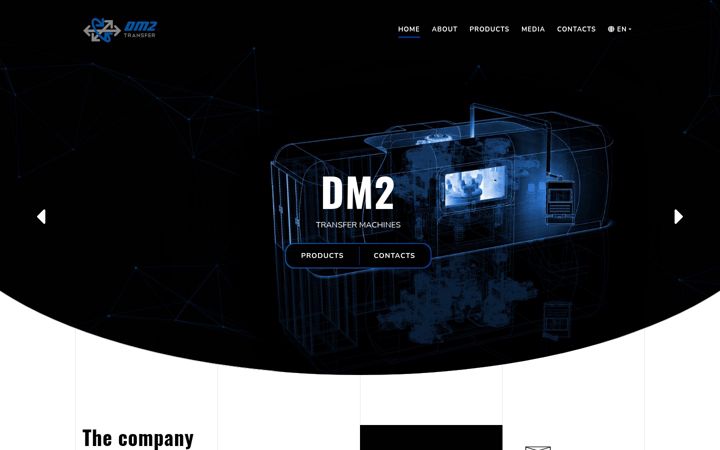Snímek obrazovky dm2.it