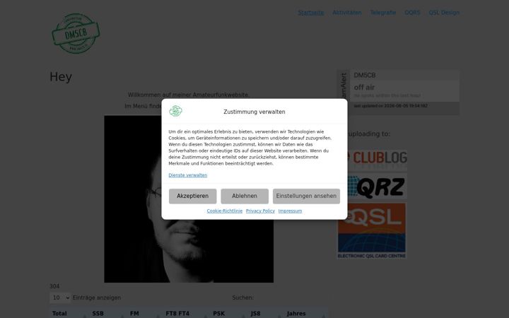 Ekraanipilt saidist dm5cb.de