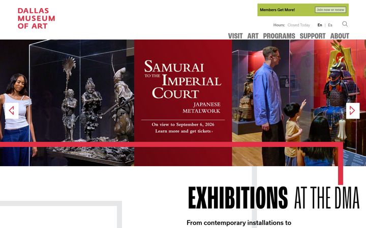 Screenshot of dma.org