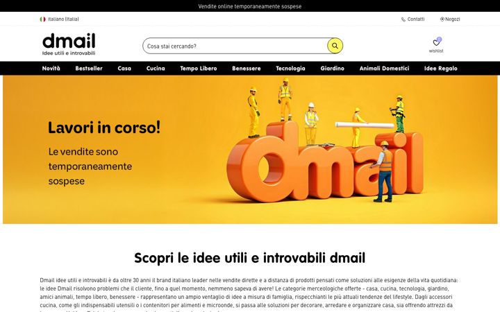 Screenshot di dmail.it