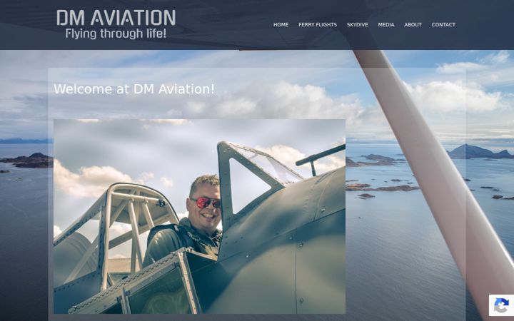 Snimka zaslona za dmaviation.nl