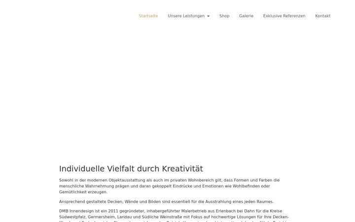 Screenshot of dmb-innendesign.de