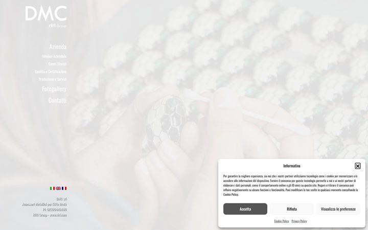 Screenshot di dmc-accessori.it