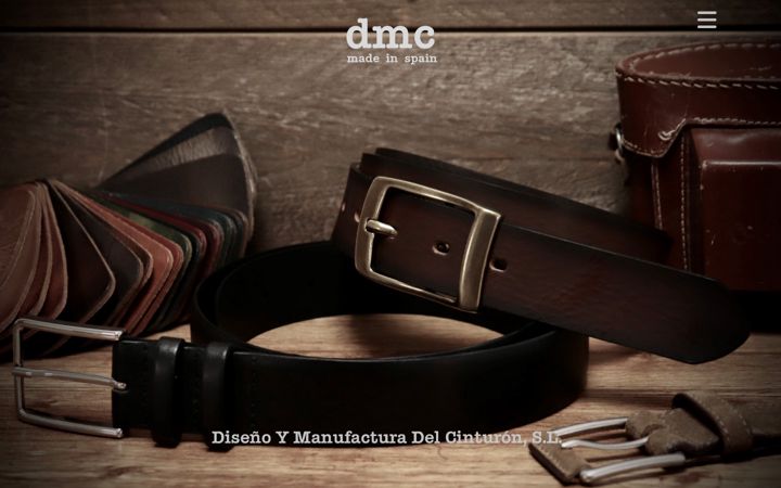 Zrzut ekranu dmc-cinturones.es
