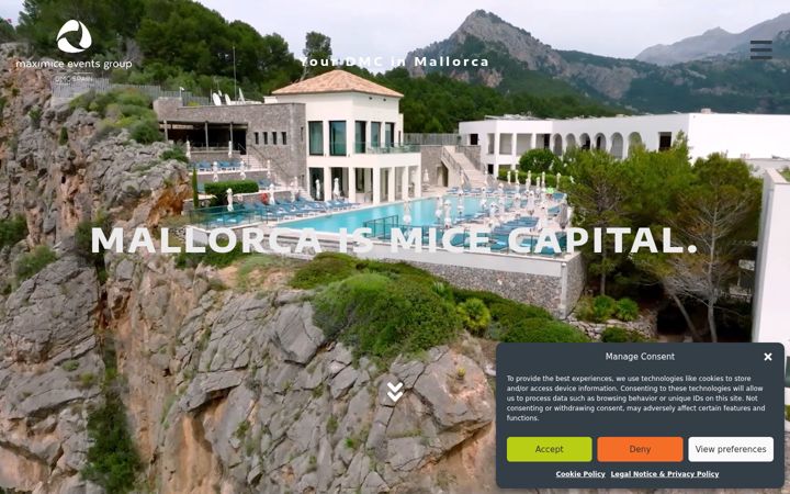 Screenshot of dmc-mallorca.es