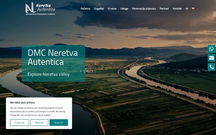 Screenshot of dmc-neretva.com