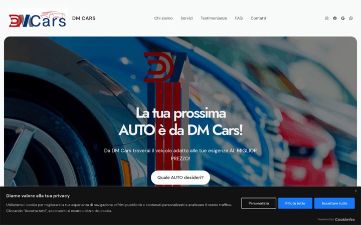 Screenshot di dmcars.it