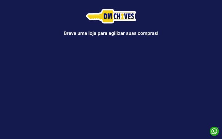 Screenshot stránky dmchaves.com.br