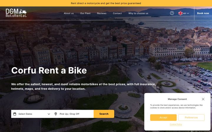 Screenshot of dmcorfumotorental.gr