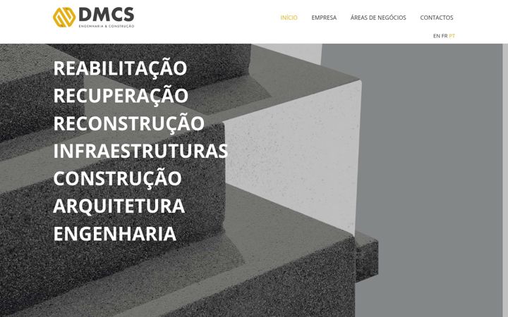 Screenshot of dmcs.pt