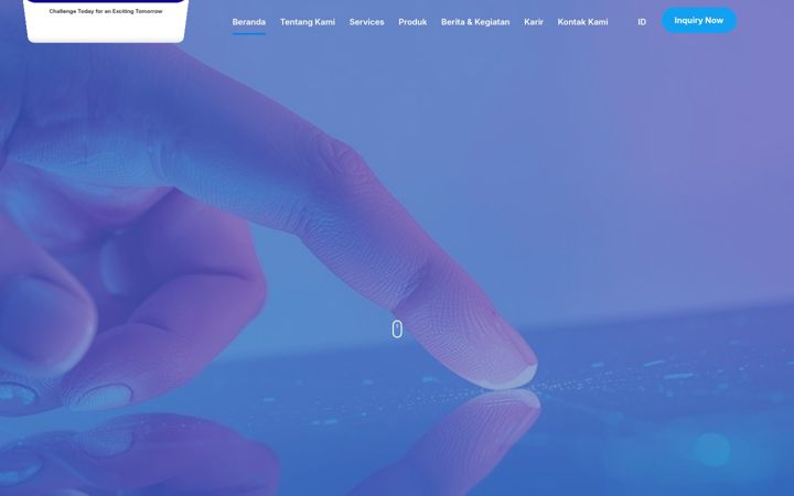 Screenshot of dmcti.co.id