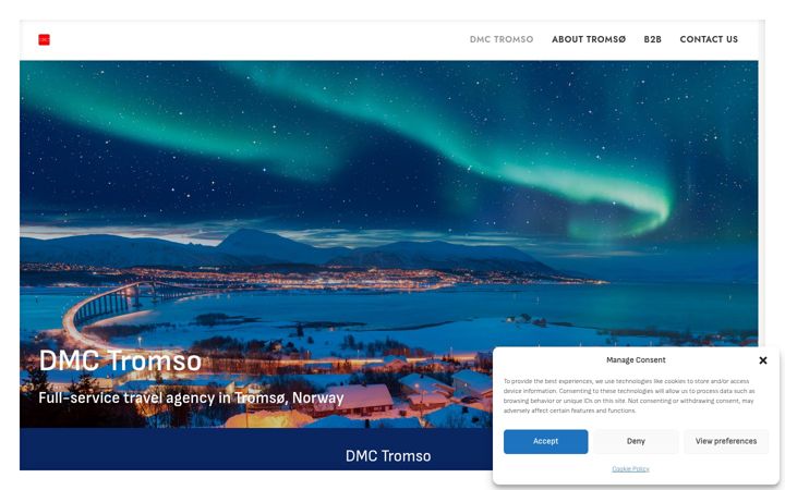 Screenshot of dmctromso.com
