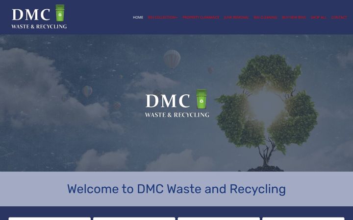 Screenshot ta' dmcwaste.ie