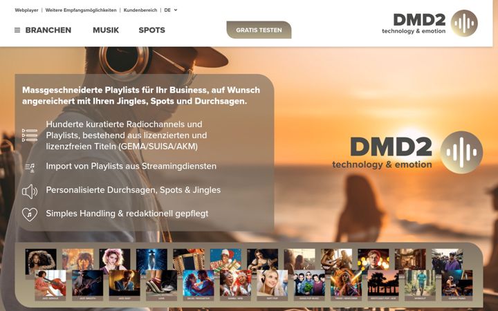 Screenshot of dmd2.com