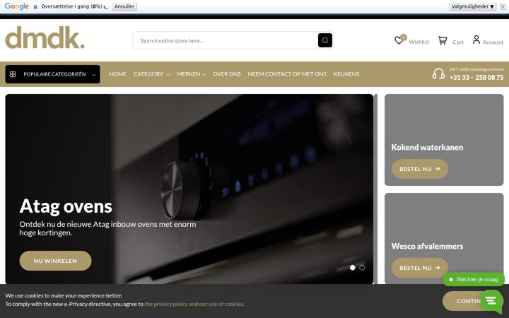 Screenshot of dmdk.lu