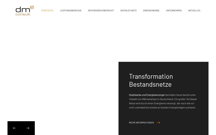 Snímek obrazovky dme-consult.de