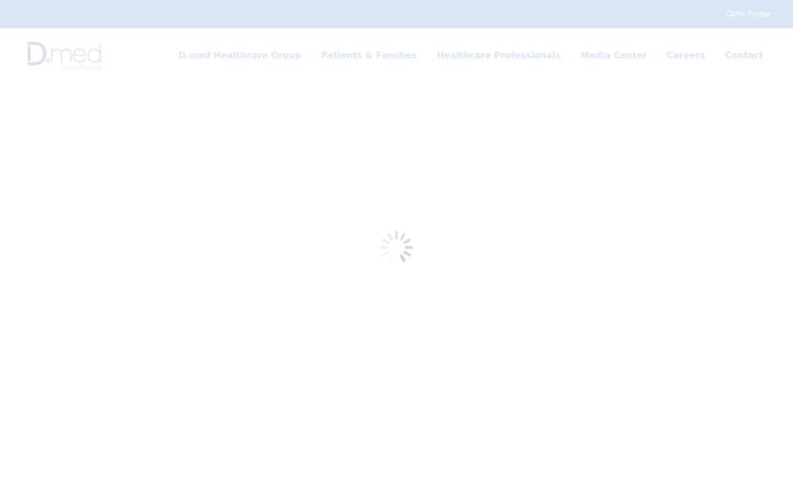 Screenshot of dmed-healthcare.com