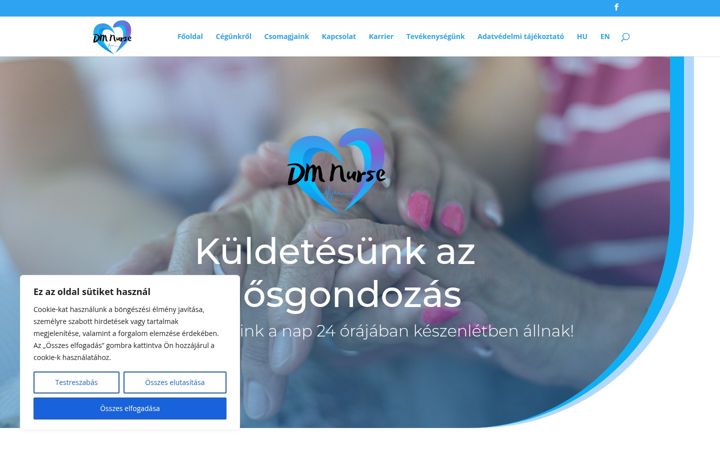 Screenshot of dmevercare.hu