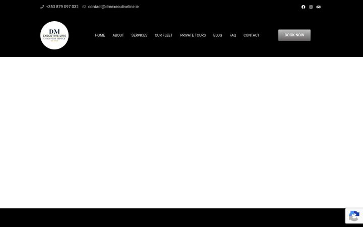 Screenshot ta' dmexecutiveline.ie